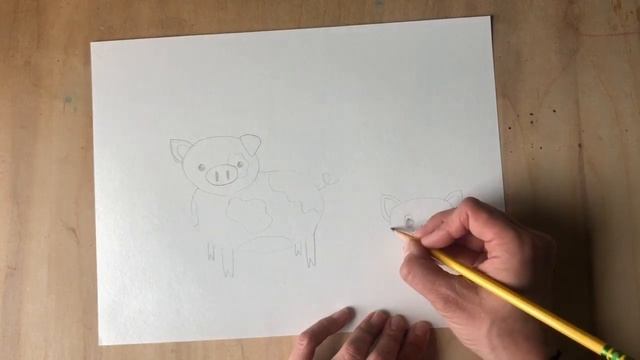 How to Draw a Pig Step by Step | Art for Kids смотреть онлайн
