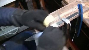 Как сделать нож из рессоры своими руками домашних условиях ?