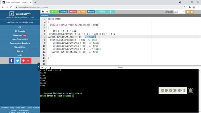 Type of operator in java programming | Part 3 | java operator | example | EEducationHub смотреть онлайн