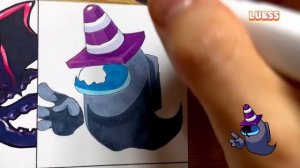 [Drawing FNF] Imposter Parasite-IMPOSTOR V4 (Extras)/AMONG US Triple Trouble