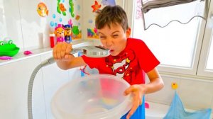 Nastya Story for kids about harmful sweets and candies Настя история про вредные сладости для детей