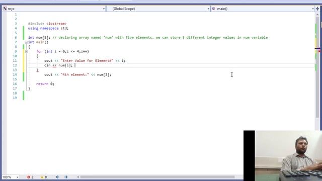 Declaring & Working with Arrays|C++ смотреть онлайн