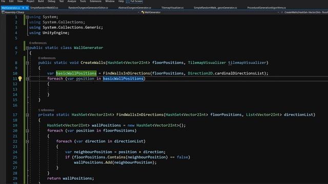Placing Basic Walls - P9 - Unity Procedural Generation of a 2D Dungeon смотреть онлайн