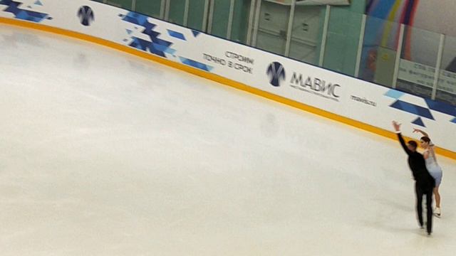 Mishina/Galliamov. Short program. SPb championships 2023. смотреть онлайн