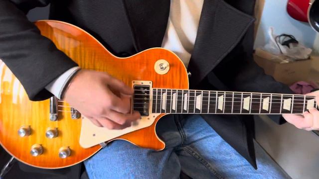 2020 Gibson Les Paul Standard 60s Iced Tea With case and papers смотреть онлайн