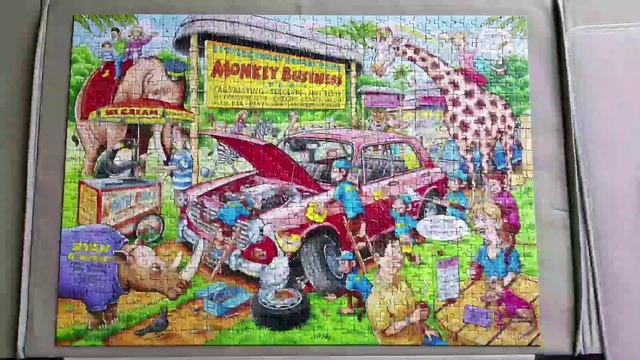 Ravensburger What If? Puzzles No. 13 The Safari Park - Solution смотреть онлайн