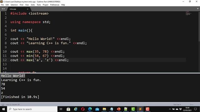 Sublime Text 3 and MinGW Compilers for C and C++ Programming смотреть онлайн