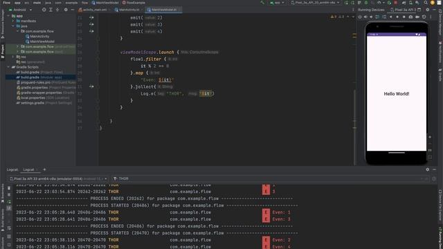 Android Kotlin - (Part 2) Flow Operators [Bangla | বাংলা] смотреть онлайн