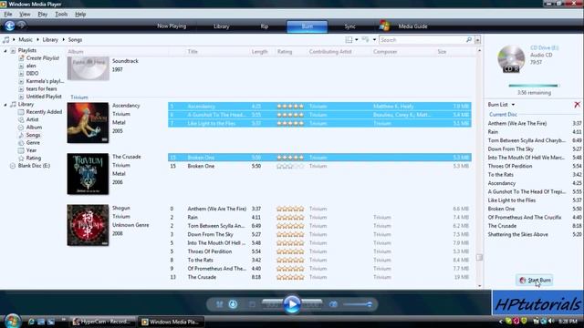 PC Tutorial - How to Burn Music onto a CD смотреть онлайн