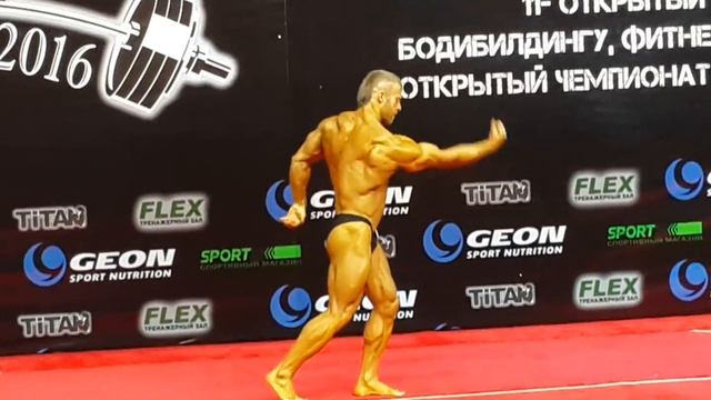 29 Чемпионат Казахстана по бодибилдингу. Плеханов Александр до 85кг., произвольная программа. смотреть онлайн