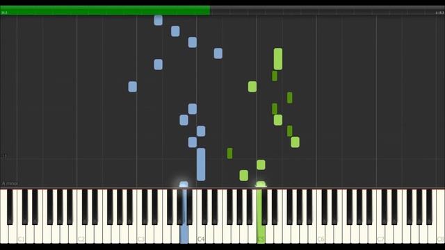 ? Ноты Иоганн Себастьян Бах - Двухголосная инвенция ля минор № 13, BWV 784. Урок на пианино смотреть онлайн