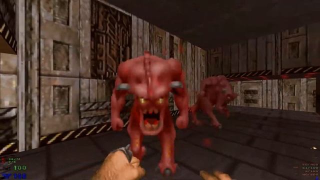 The Ultimate Doom - E3M3 Pandemonium UVMAX 100% Secrets 60fps Uncommented смотреть онлайн