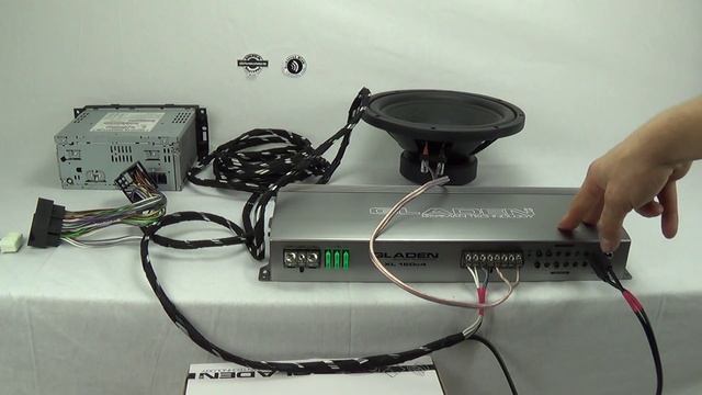 Gladen Audio Plug Play kabelkit til større Gladen forstærker смотреть онлайн