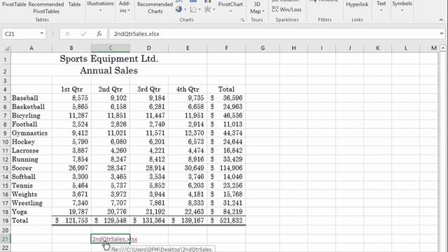 Excel 2016 - Links - Working with Hyperlinks смотреть онлайн