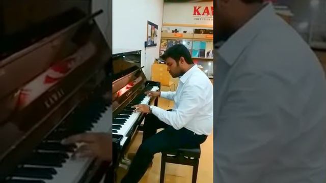 Sia Cheap Thrills Piano Cover- Sabareesh on KAWAI K300 Upright Piano смотреть онлайн