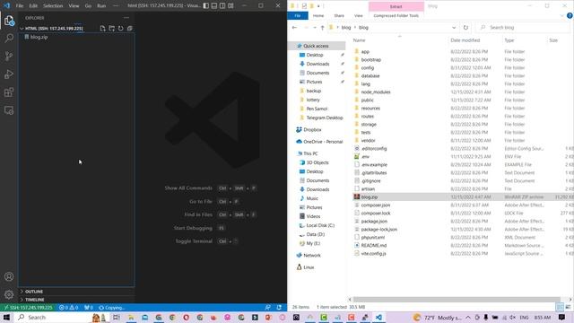 របៀប Hosting Website Laravel9 នៅលើ Digital Ocean How to Deploy Laravel9 in Digital Ocean PenSamol смотреть онлайн