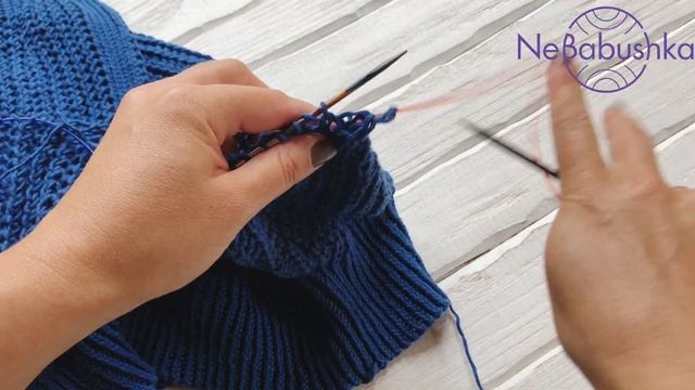 Пуловер Perla. 4-я серия. Довязываем рукава. смотреть онлайн