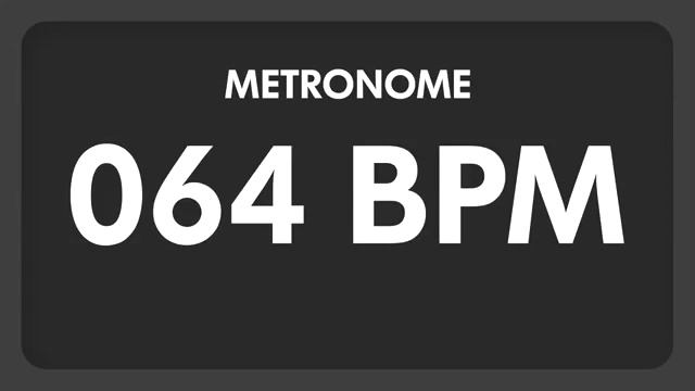 64BPM Metronome ( 64Beats Per Minutes) смотреть онлайн
