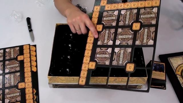 Настольная игра "LORDS OF WATERDEEP". Распаковка, обзор компонентов смотреть онлайн