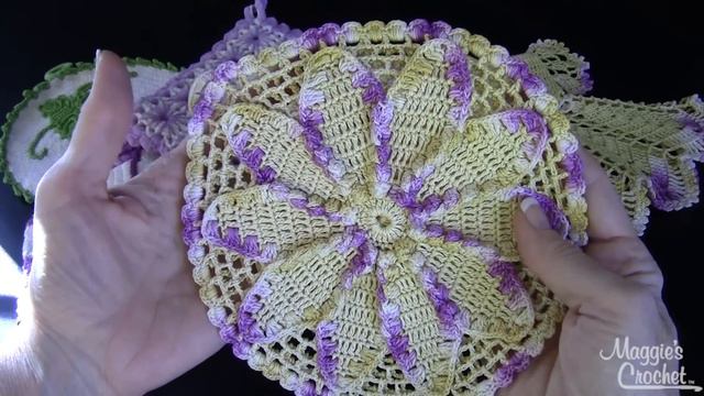 Vintage Purple Potholder PB064 смотреть онлайн