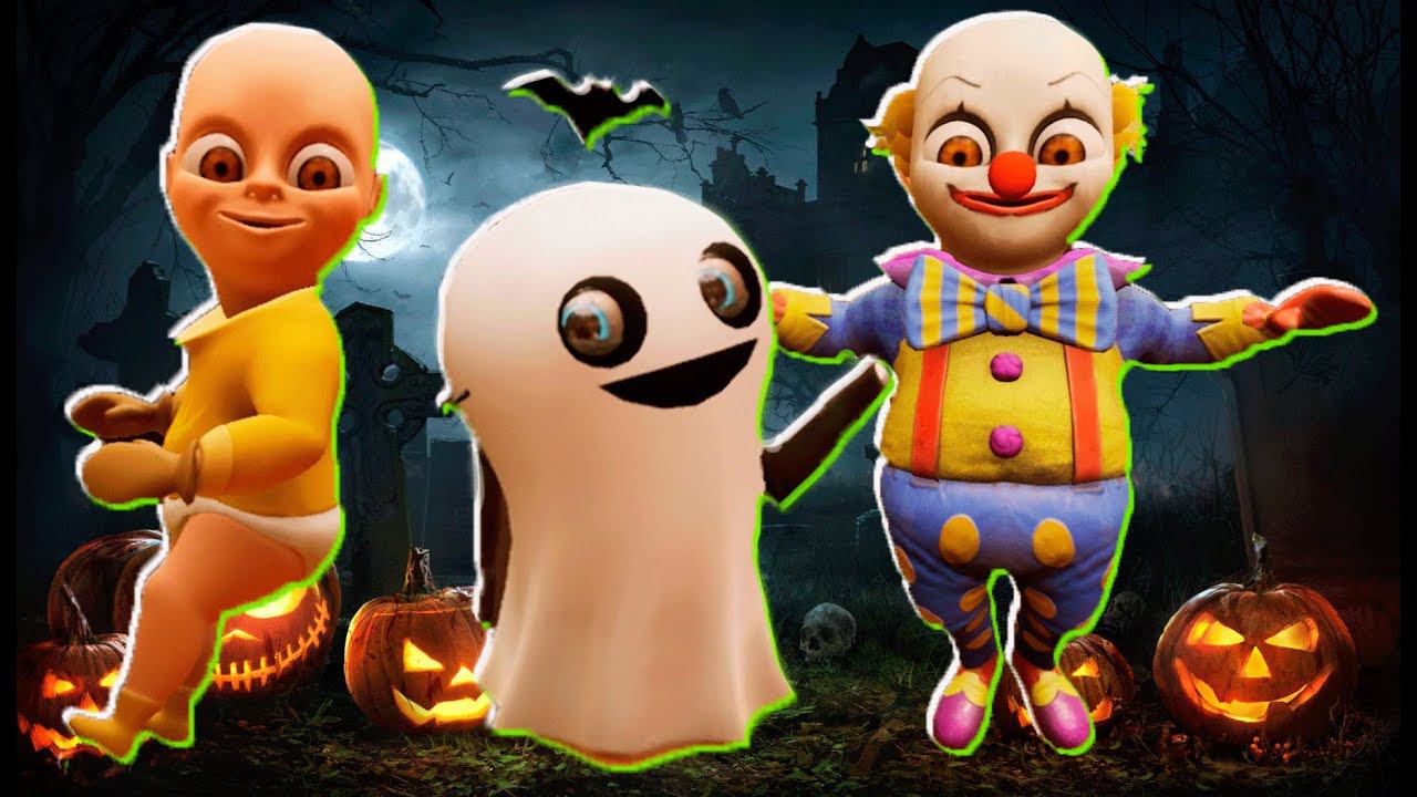 ХЕЛЛОУИН Ребёнок в Жёлтом КЛОУН Baby in Yellow HALLOWEEN Енотик Стив смотреть онлайн