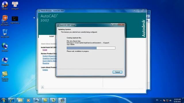 Hướng Dẫn Cài Đặt AutoCAD 2007 BKHN смотреть онлайн