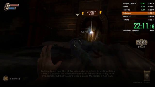 Bioshock Speedrun in 44:20 смотреть онлайн