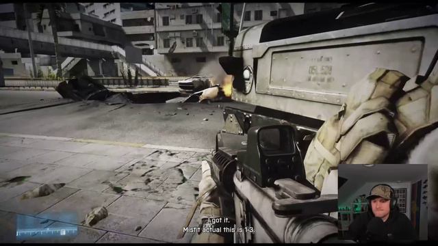 Royal Marine Plays BATTLEFIELD 3 For The First Time! Part 1 смотреть онлайн
