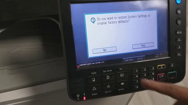 Restaurar Ajustes de Fábrica RICOH MP /MPC смотреть онлайн