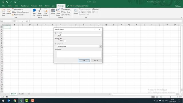 Excel VBA - Dərs 1.1 - Excel Macros və VBA haqqında ilkin biliklər смотреть онлайн