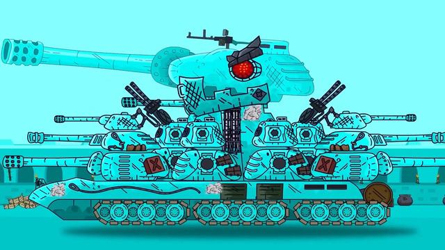 Эволюция гибридов Золотая ДОРА vs Ледяная Дора - Мультики про танки смотреть онлайн