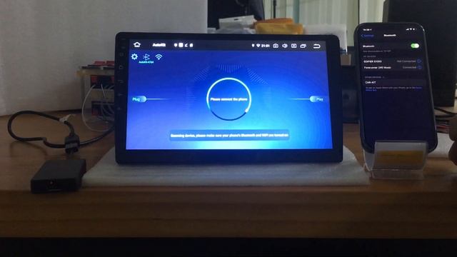The external wireless CarPlay dongle смотреть онлайн