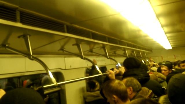 Метро Выхино в ЧАС ПИК. Обычное утро - как меня чуть не затоптали! смотреть онлайн