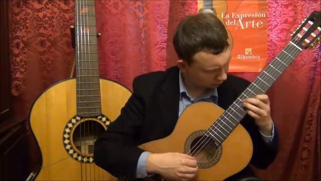 Видео обзор классической гитары Alhambra 7c guitar review смотреть онлайн