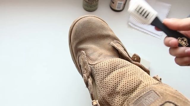 Как я чищу пустынные ботинки (Обзор Kiwi boot care kit) смотреть онлайн