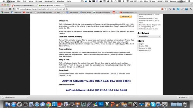 How To Setup Airprint On Any Printer! смотреть онлайн