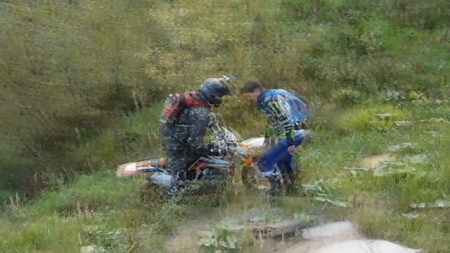 Поездка в Приводино на Yamaha Tt250r и других мотоциклах