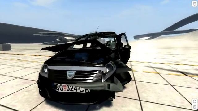 BeamNG.Drive 2008 Dacia Logan V2.0 Crashtest + Downloadlink