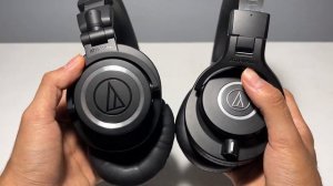YEAHHH NO CONTEST - AT M50x-BT2 vs M40X Comparison