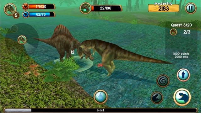 СИМУЛЯТОР ДИНОЗАВРА #1 ДИНОЗАВР против ДИКИЕ ЗВЕРИ смотреть онлайн