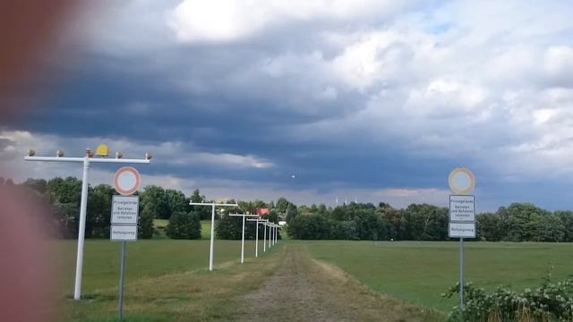 Flughafen Dresden / Airport Dresden / Landing Dresden Von Oben!