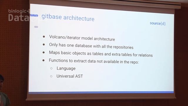 DataOps Barcelona 2018 - Gitbase, an SQL interface to git repositories смотреть онлайн