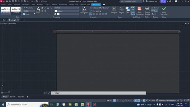 Lệnh TEXT - Viết chữ AutoCAD смотреть онлайн