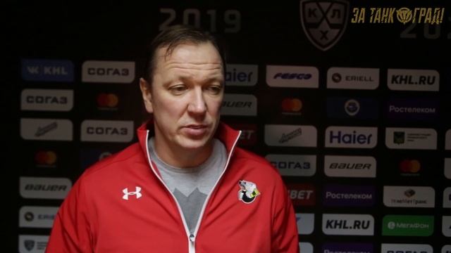 Петерис Скудра о матче "Адмирал" vs "Трактор". 11.09.2019 смотреть онлайн