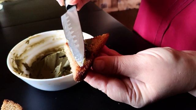 Полезный завтрак: бутерброды с водорослями Ламинария. смотреть онлайн
