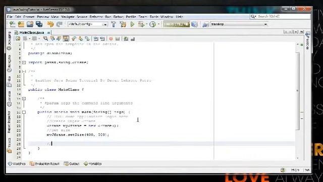 How to Setting Jframe with disable Maximize in java swing programing for beginners смотреть онлайн