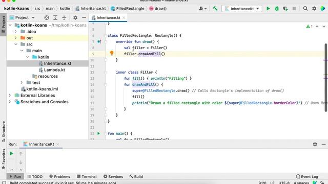20 Kotlin Koans Classes Calling the superclass implementation смотреть онлайн