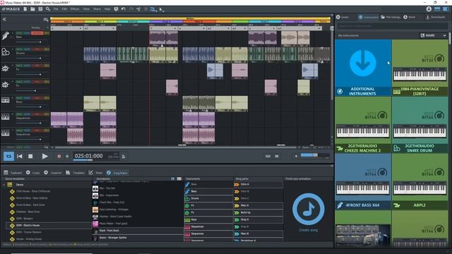 Magix Music Maker 2021 Premium Song Maker Tutorial смотреть онлайн