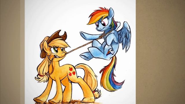 MLP:FIM 🍎Applejack🍎 - Tribute 3 - Cotton Eye Joe смотреть онлайн