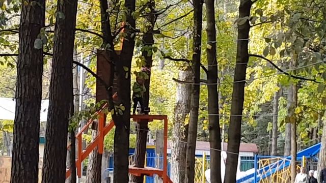 Гигантская Тарзанка. Веревочный город. Парк. Рай парк. Тарзанка в парке Минск. Качели тарзанка